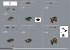 LEGO 10350 instructions page 199 – build guide