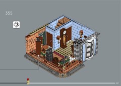 LEGO 10350 instructions page 207 – build guide