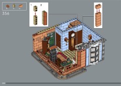 LEGO 10350 instructions page 208 – build guide