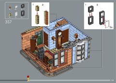 LEGO 10350 instructions page 209 – build guide