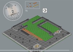 LEGO 10350 instructions page 21 – build guide