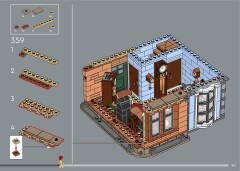 LEGO 10350 instructions page 211 – build guide