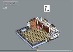 LEGO 10350 instructions page 257 – build guide