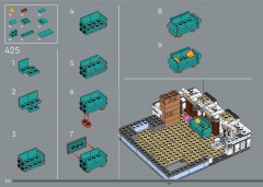 LEGO 10350 instructions page 258 – build guide