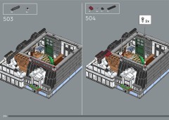 LEGO 10350 instructions page 296 – build guide