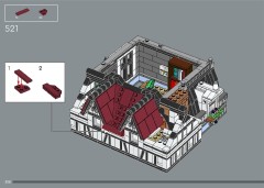 LEGO 10350 instructions page 308 – build guide