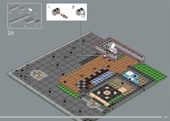 LEGO 10350 instructions page 33 – build guide