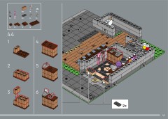 LEGO 10350 instructions page 45 – build guide