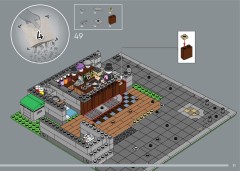 LEGO 10350 instructions page 51 – build guide