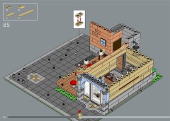 LEGO 10350 instructions page 84 – build guide