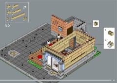 LEGO 10350 instructions page 85 – build guide