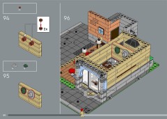 LEGO 10350 instructions page 88 – build guide