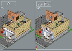 LEGO 10350 instructions page 90 – build guide