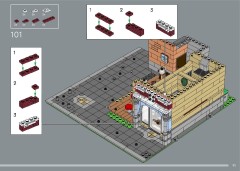 LEGO 10350 instructions page 91 – build guide