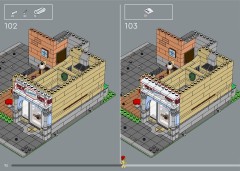 LEGO 10350 instructions page 92 – build guide