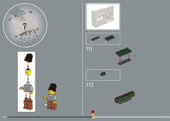 LEGO 10350 instructions page 98 – build guide