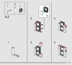 LEGO 10351 instructions page 113 – build guide