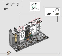 LEGO 10351 instructions page 133 – build guide