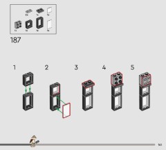 LEGO 10351 instructions page 141 – build guide