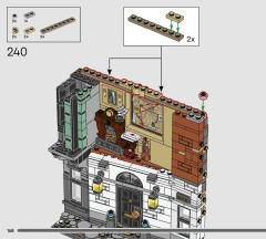 LEGO 10351 instructions page 168 – build guide