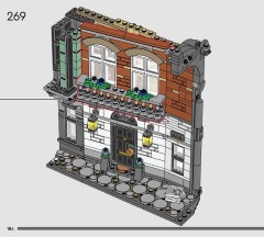 LEGO 10351 instructions page 184 – build guide