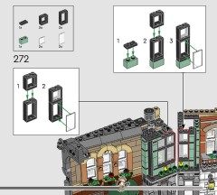 LEGO 10351 instructions page 187 – build guide