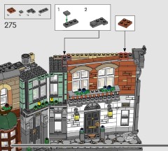 LEGO 10351 instructions page 190 – build guide