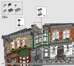 LEGO 10351 instructions page 198 – build guide