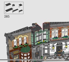 LEGO 10351 instructions page 199 – build guide