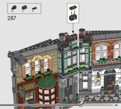 LEGO 10351 instructions page 201 – build guide