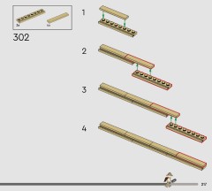 LEGO 10351 instructions page 217 – build guide
