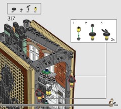 LEGO 10351 instructions page 233 – build guide