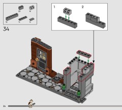 LEGO 10351 instructions page 34 – build guide
