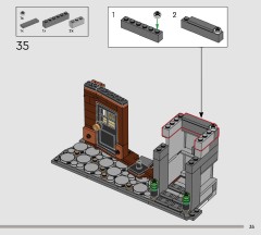 LEGO 10351 instructions page 35 – build guide