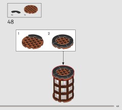 LEGO 10351 instructions page 43 – build guide