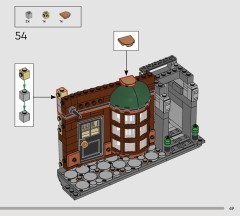 LEGO 10351 instructions page 49 – build guide