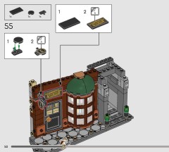 LEGO 10351 instructions page 50 – build guide