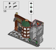 LEGO 10351 instructions page 55 – build guide
