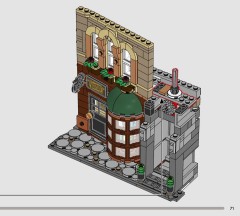 LEGO 10351 instructions page 71 – build guide