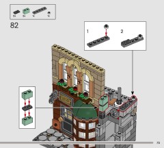 LEGO 10351 instructions page 73 – build guide