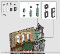 LEGO 10351 instructions page 86 – build guide