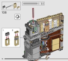 LEGO 10351 instructions page 90 – build guide