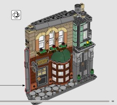 LEGO 10351 instructions page 99 – build guide