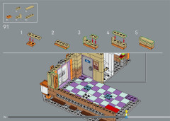 LEGO 10352 instructions page 106 – build guide