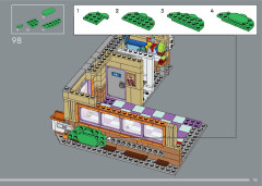 LEGO 10352 instructions page 113 – build guide