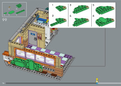 LEGO 10352 instructions page 114 – build guide