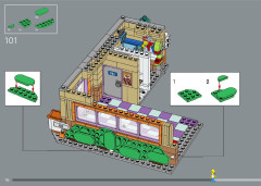 LEGO 10352 instructions page 116 – build guide