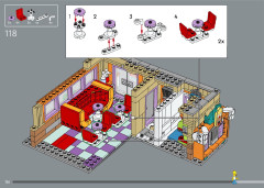 LEGO 10352 instructions page 126 – build guide
