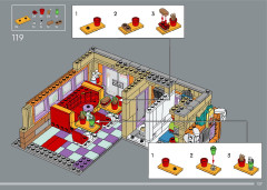 LEGO 10352 instructions page 127 – build guide