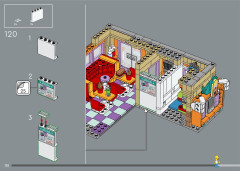 LEGO 10352 instructions page 128 – build guide